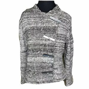 Willow Womens Sweater Small Heather Gray